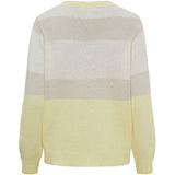 MARTA DU CHATEAU Marta du Chateau dam stickad tröja MdcBrielle KN8167 Knit Yellow/Beige