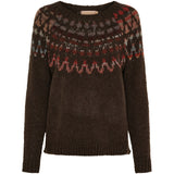 MARTA DU CHATEAU Marta du Chateau dam stickad tröja MdcCamellia 25540 Knit Moro33936