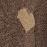 MARTA DU CHATEAU Marta du Chateau dam stickad tröja MdcCedar 9232 Knit Fango/Light Camel