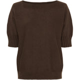 MARTA DU CHATEAU Marta du Chateau dam stickad tröja MdcConstanza 9511 Knit Moro Scuro