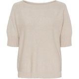 MARTA DU CHATEAU Marta du Chateau dam stickad tröja MdcConstanza 9511 Knit Sabbia Mel 351