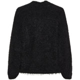 MARTA DU CHATEAU Marta du Chateau dam stickad tröja MdcDakota 809 Cardigan Black