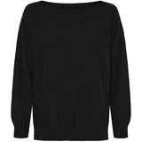 MARTA DU CHATEAU Marta du Chateau dam stickad tröja MdcFallon 9511B Knit Black