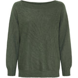 MARTA DU CHATEAU Marta du Chateau dam stickad tröja MdcFallon 9511B Knit Military509