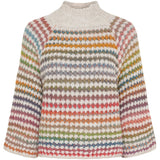 MARTA DU CHATEAU Marta du Chateau dam stickad tröja MdcFatima 25453 Knit Cream112126