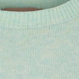 MARTA DU CHATEAU Marta du Chateau dam stickad tröja MdcLone 9644 Knit Aqua