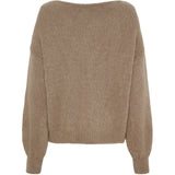 MARTA DU CHATEAU Marta du Chateau dam stickad tröja MdcRosa 5102 Knit Tortora27654