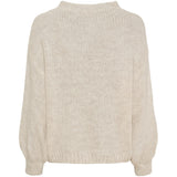 MARTA DU CHATEAU Marta du Chateau dam stickad tröja MdcTulip 9580 Knit Beige