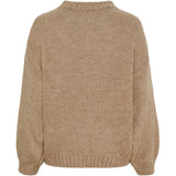MARTA DU CHATEAU Marta du Chateau dam stickad tröja MdcTulip 9580 Knit Fango