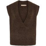 MARTA DU CHATEAU Marta du Chateau dam stickad väst MdcLila KN8038 Knit Vest MoroW053