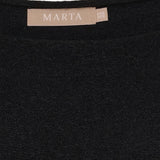 MARTA DU CHATEAU Marta du Chateau dam stickat MdcElderflower 30003 Knit Black