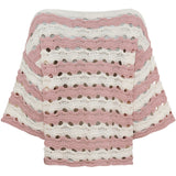 MARTA DU CHATEAU Marta du Chateau dam stickning MdcBrandy KN8135 Knit Rosa antique