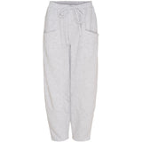 MARTA DU CHATEAU Marta du Chateau dam sweatbyxor MdcRayna 7975 Sweatpant Light Grey Melange