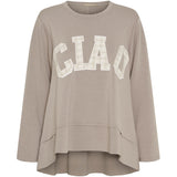 MARTA DU CHATEAU Marta du Chateau dam sweatshirt MdcCharline 85783 Sweatshirt Fango10