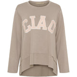 MARTA DU CHATEAU Marta du Chateau dam sweatshirt MdcCharline 85783 Sweatshirt Fango10-