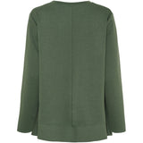 MARTA DU CHATEAU Marta du Chateau dam sweatshirt MdcCharline 85783 Sweatshirt Military