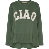 MARTA DU CHATEAU Marta du Chateau dam sweatshirt MdcCharline 85783 Sweatshirt Military