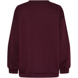 MARTA DU CHATEAU Marta du Chateau dam sweatshirt MdcHibiscus 22659 Sweatshirt Bordeaux