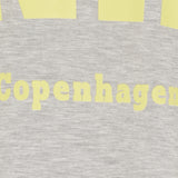 MARTA DU CHATEAU Marta du Chateau dam sweatshirt MdcHibiscus 22659 Sweatshirt Grey/yellow