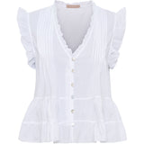 MARTA DU CHATEAU Marta du Chateau dam topp MdcEmira TC68181 Top White