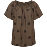 MARTA DU CHATEAU Marta du Chateau dam topp MdcLuciana 26136 Top Brown
