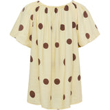 MARTA DU CHATEAU Marta du Chateau dam topp MdcLuciana 26136 Top Yellow