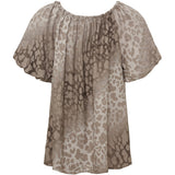 MARTA DU CHATEAU Marta du Chateau dam topp MdcLuciana 26136 Leo Top Fango