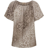 MARTA DU CHATEAU Marta du Chateau dam topp MdcLuciana 26136 Leo Top Fango