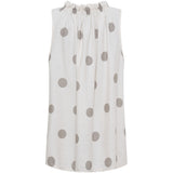 MARTA DU CHATEAU Marta du Chateau dam topp MdcLucina 2319 Top Beige