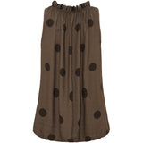 MARTA DU CHATEAU Marta du Chateau dam topp MdcLucina 2319 Top Brown
