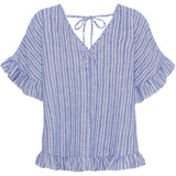 MARTA DU CHATEAU Marta du Chateau dam topp MdcMatilda 8464 Top Blue Jeans