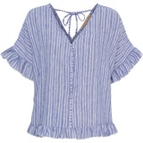 MARTA DU CHATEAU Marta du Chateau dam topp MdcMatilda 8464 Top Blue Jeans