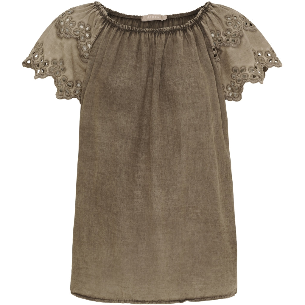 Marta du Chateau dam topp MdcDream 23408 - Mandorla Beige