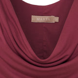 MARTA DU CHATEAU Marta du Chateau dam topp MdcVeronika 82107 Top Bordeaux