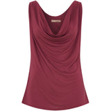 MARTA DU CHATEAU Marta du Chateau dam topp MdcVeronika 82107 Top Bordeaux