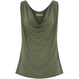 MARTA DU CHATEAU Marta du Chateau dam topp MdcVeronika 82107 Top Military