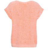 MARTA DU CHATEAU Marta du Chateau dam väst MdcLaya 8039 Knit Vest Orange