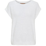 MARTA DU CHATEAU Marta du Chateau dam väst MdcLaya 8039 Knit Vest White