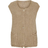 MARTA DU CHATEAU Marta du Chateau dam väst MdcRuby 9567 Vest Beige9546