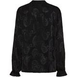 MARTA DU CHATEAU Marta du Chateau dam blus MdcCharlene 6696 Shirt Black