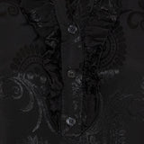 MARTA DU CHATEAU Marta du Chateau dam blus MdcCharlene 6696 Shirt Black