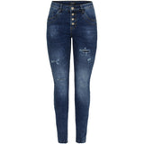 MARTA DU CHATEAU Marta du Chateau dam jeans MdcAmalia Mdc175-26166 Jeans Dark Blue Denim