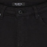 MARTA DU CHATEAU Marta du Chateau dame bukser MdcNat MDC224-8714 Jeans Black