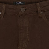 MARTA DU CHATEAU Marta du Chateau dame bukser MdcNat MDC224-8714 Jeans Brown