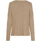 MARTA DU CHATEAU Marta du Chateau dam långärmad T-Shirt MdcCelestine 38891 LS Tee Camel3