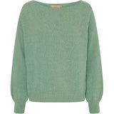 MARTA DU CHATEAU Marta du Chateau dam stickad tröja MdcRosa 5102 Knit salvia