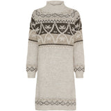 MARTA DU CHATEAU Marta du Chateau dam stickad klänning MdcJocelyne 24840 Restudsalg Calce/Fango/Beige