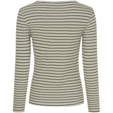 MARTA DU CHATEAU Marta du Chateau dam tee MdcChristel 6452 Restudsalg Kaki/Cream