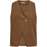 MARTA DU CHATEAU Marta du Chateau dam väst MdcHortense 86188 Vest DarkCamel4741