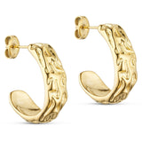 MARTA DU CHATEAU Marta du Chateau damörhängen MdcJacey MDC12 Jewelry Gold Colour